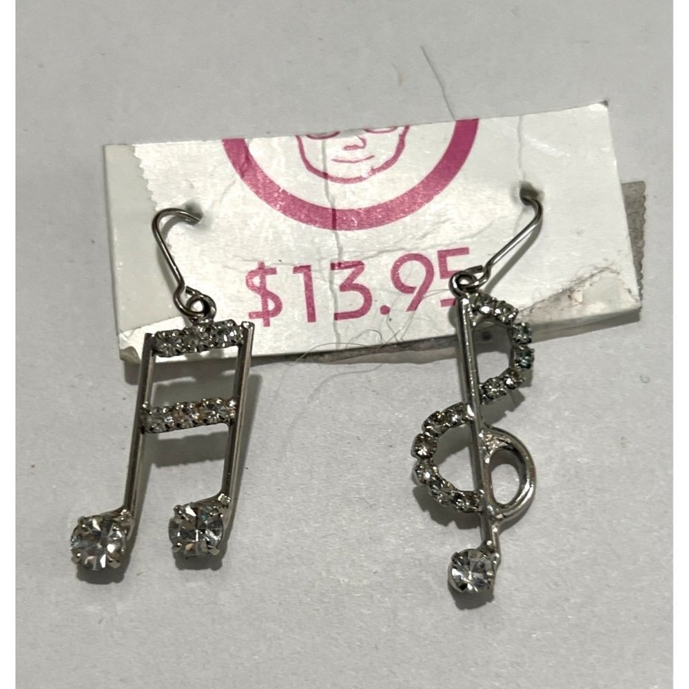 Crystal Music Earrings